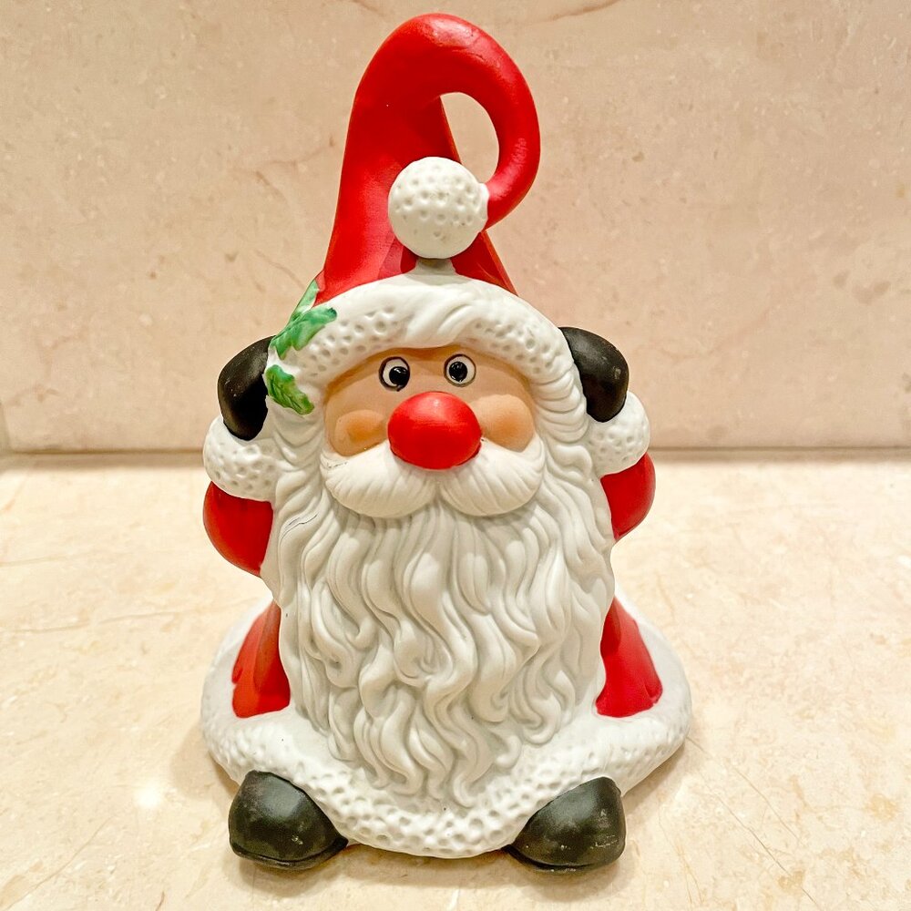 Trim Shoppe Vintage Santa Dwarf Musical Figurine